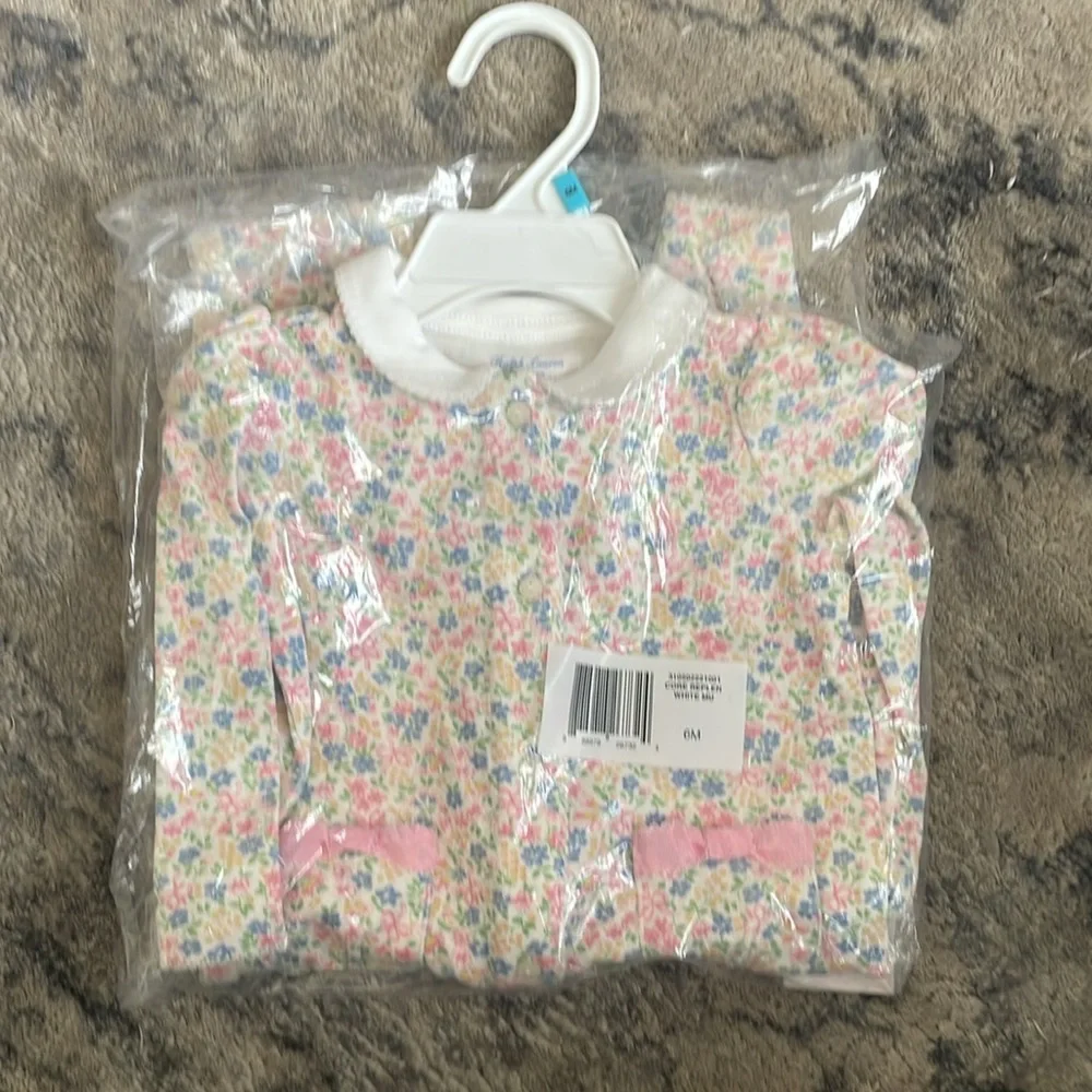 Ralph Lauren Floral-Print Cotton Coverall